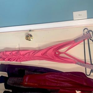 Sexy pink party dress